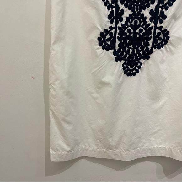 Crewcuts Girls White Embroidered Shift Dress - Picture 3 of 9